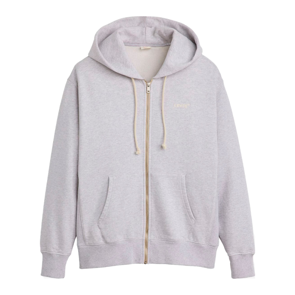 Levis Vestes en maille et pulls Gris - Sweat capuche zipp authentique - L - Ref 77 €